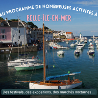 Plusieurs activités et événements à prévoir cet été sur Belle-Île-en-Mer !